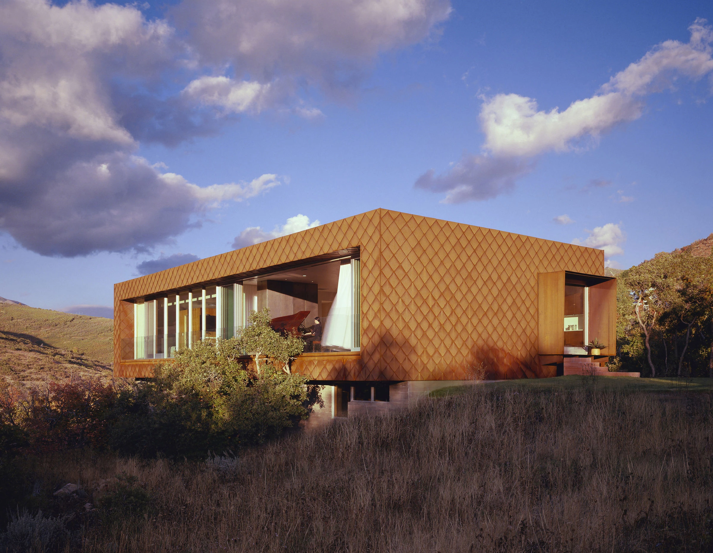 Utah 山间绿意住宅-12