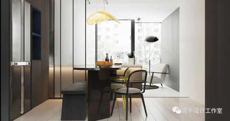 洛阳凌波苑工业风私宅设计丨中国洛阳丨言午设计-26