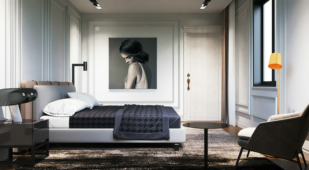 现代低奢风格交融，打造魅力空间-15