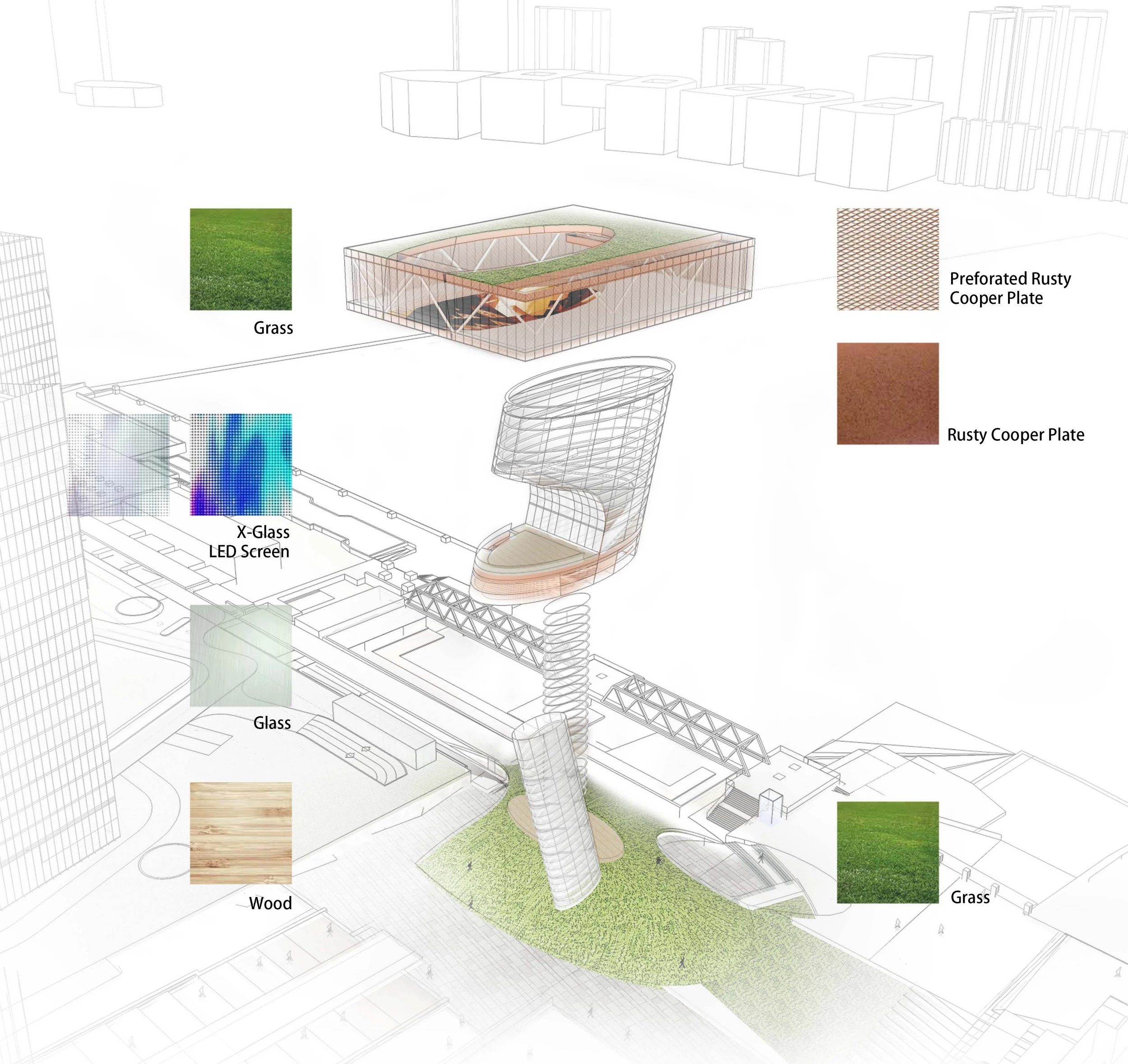 上海船厂展厅设计 · 空间立方设计实验室(S³·lab)办公室-34