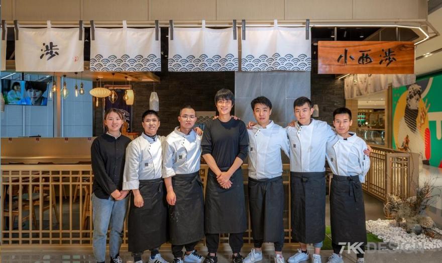 《小西涉》日式料理店 | 现代与传统交融的半开放式设计-17