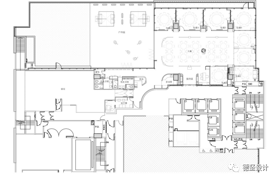 公司作品 | 家全七福食府   构建食府空间的典雅内涵-42