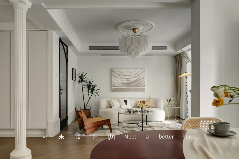 轻法式复式空间设计丨中国南京-37