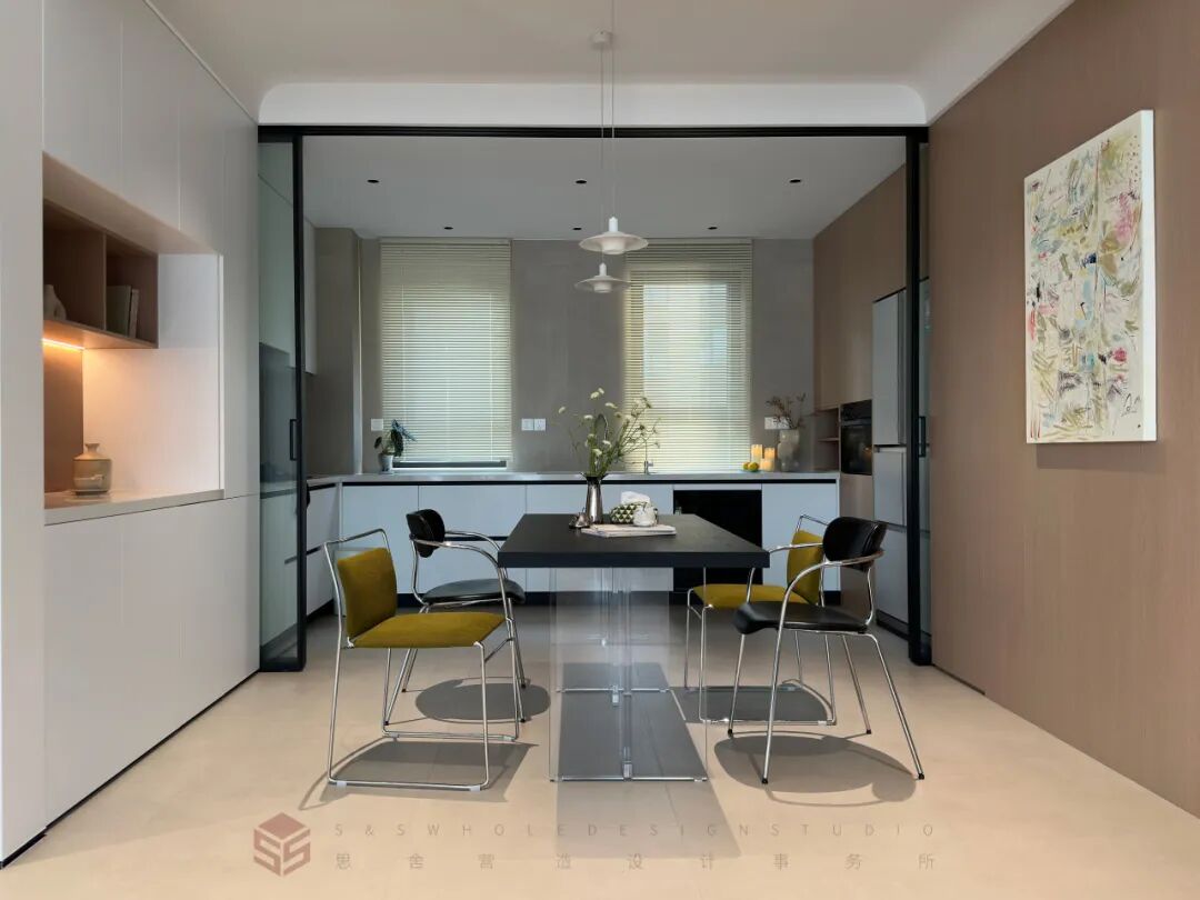 【实景】思舍全案|素简逸境之家-36