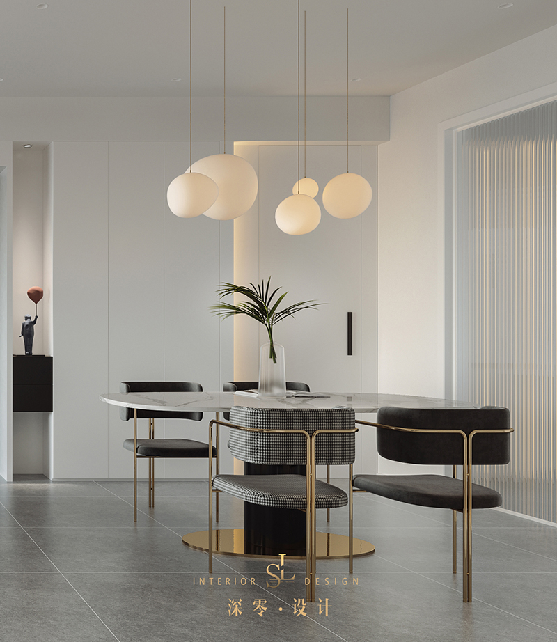 合肥深零设计新作 | 绝佳配色+隐形设计，打造张弛有度的时尚暖居！-59