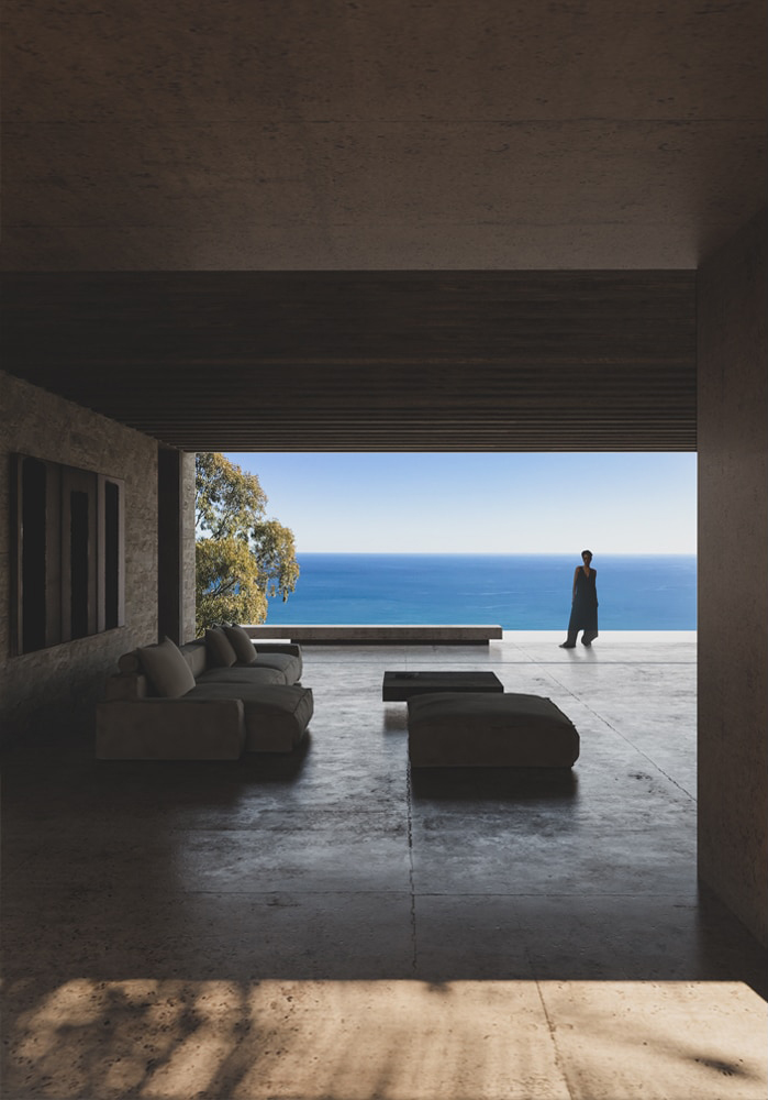 意大利海景别墅 Villa RE,原始野性与自然环境交融-12