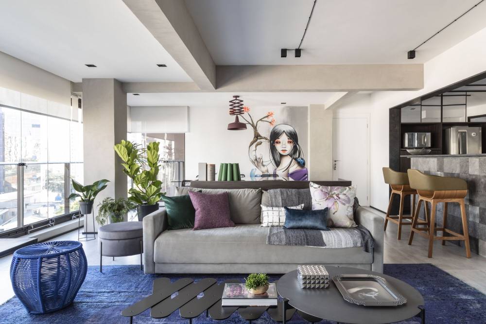 巴西坎波贝洛公寓现代风格设计-25