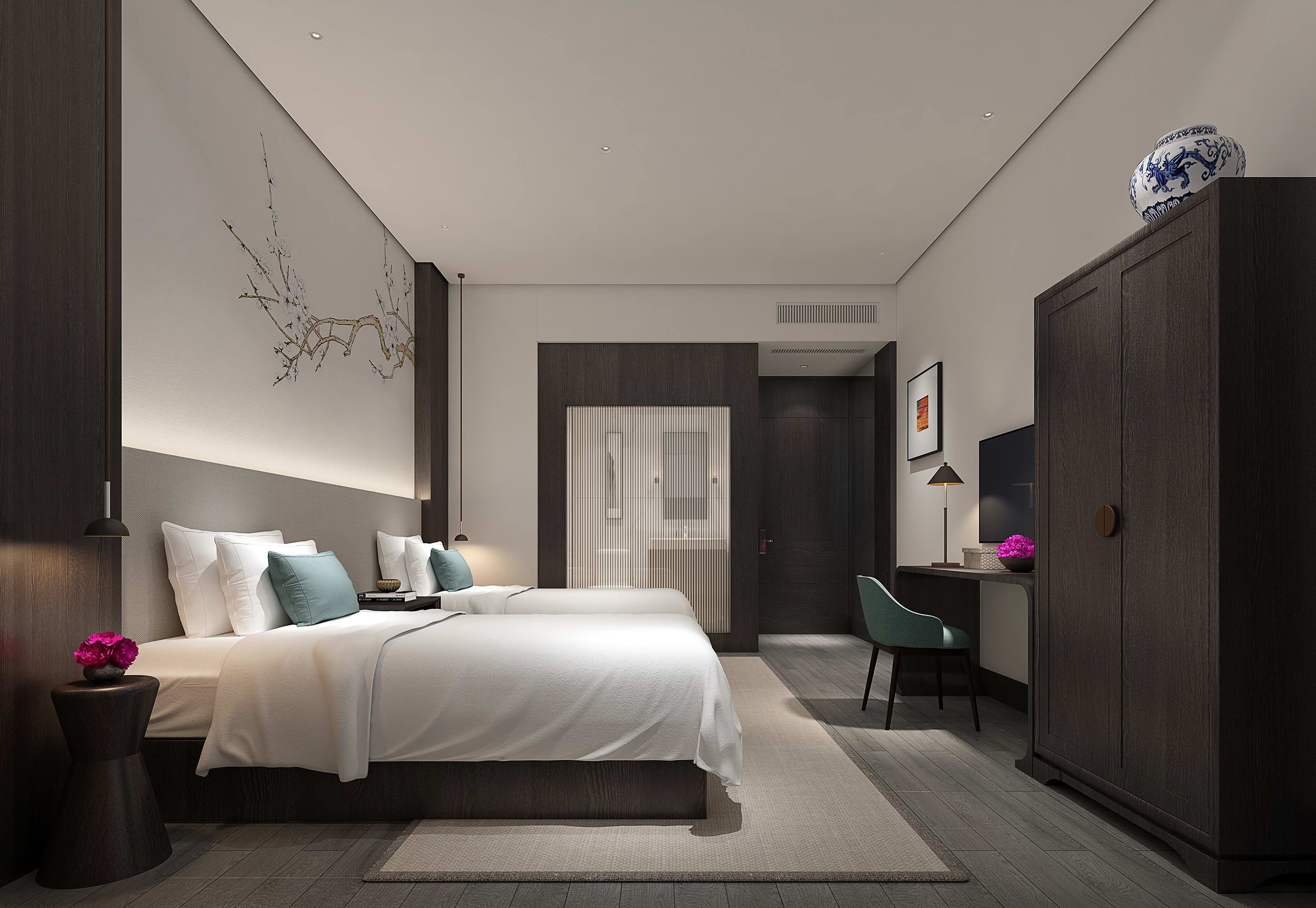 清山碧水度假酒店丨中国恩施丨思丽设计-51