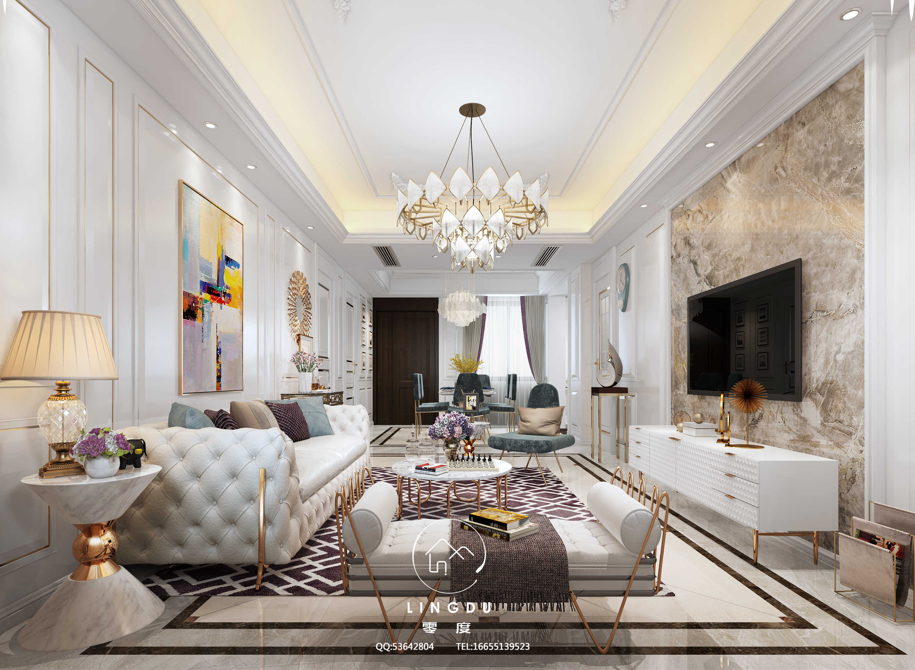 法式客餐厅设计----零度视觉打造优雅空间-5