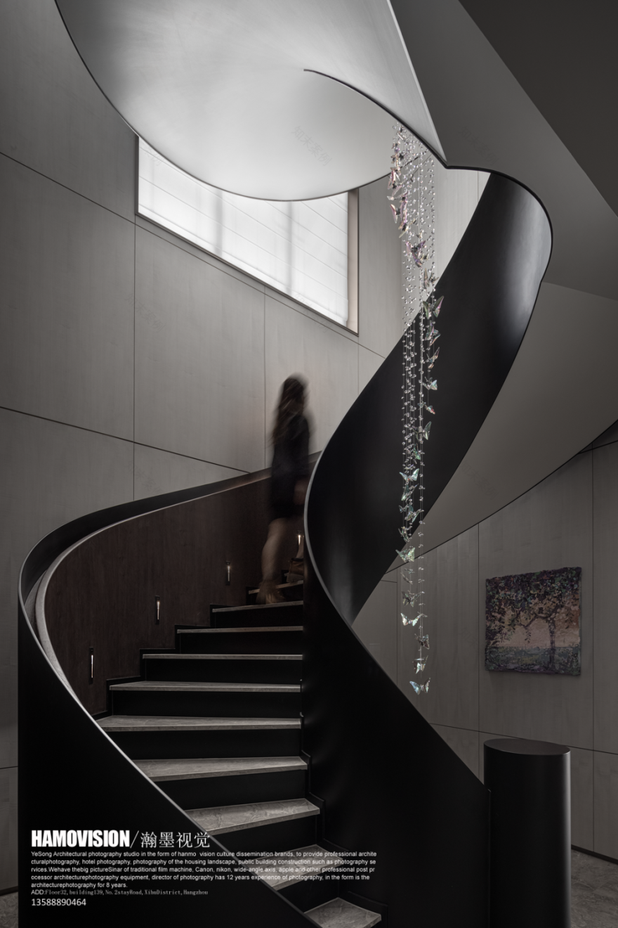 隐奢之居 · 1280㎡独栋别墅设计丨中国丨上海昊邸室内设计事务所-42