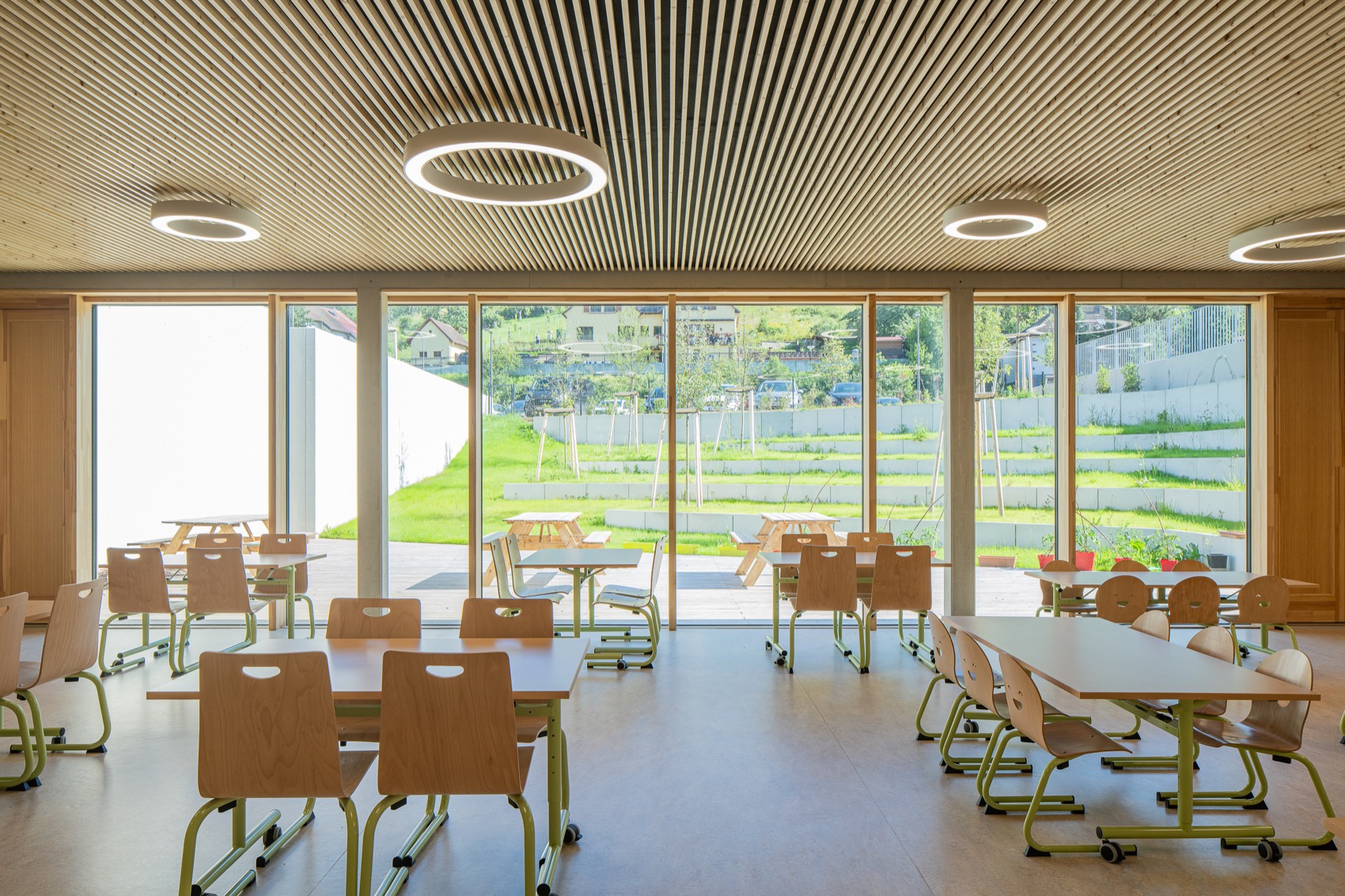 Honcourt 学校丨法国丨f+f architectes-38