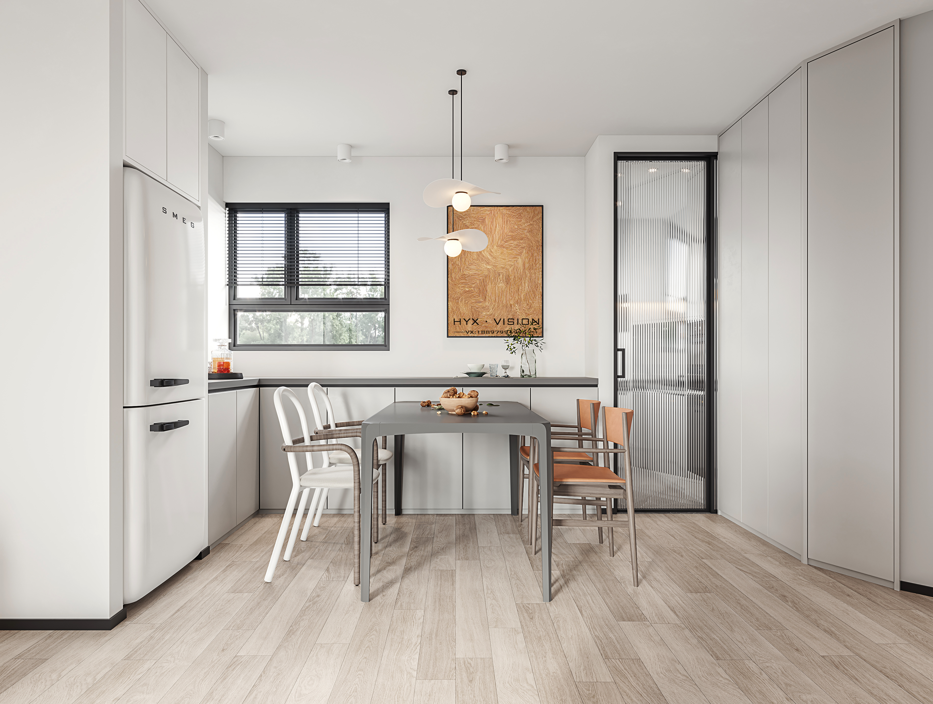 北欧风公寓设计丨白柚设计-7