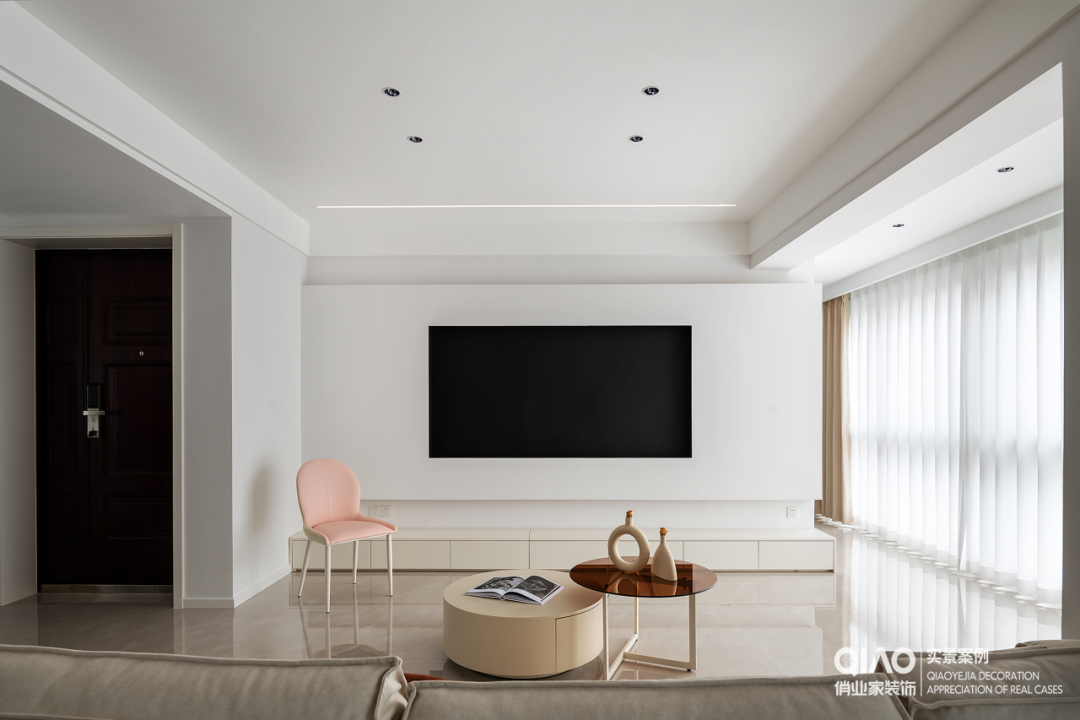 【实景】一拆一改竖厅秒变大横厅，超大落地窗更显通透感！-36