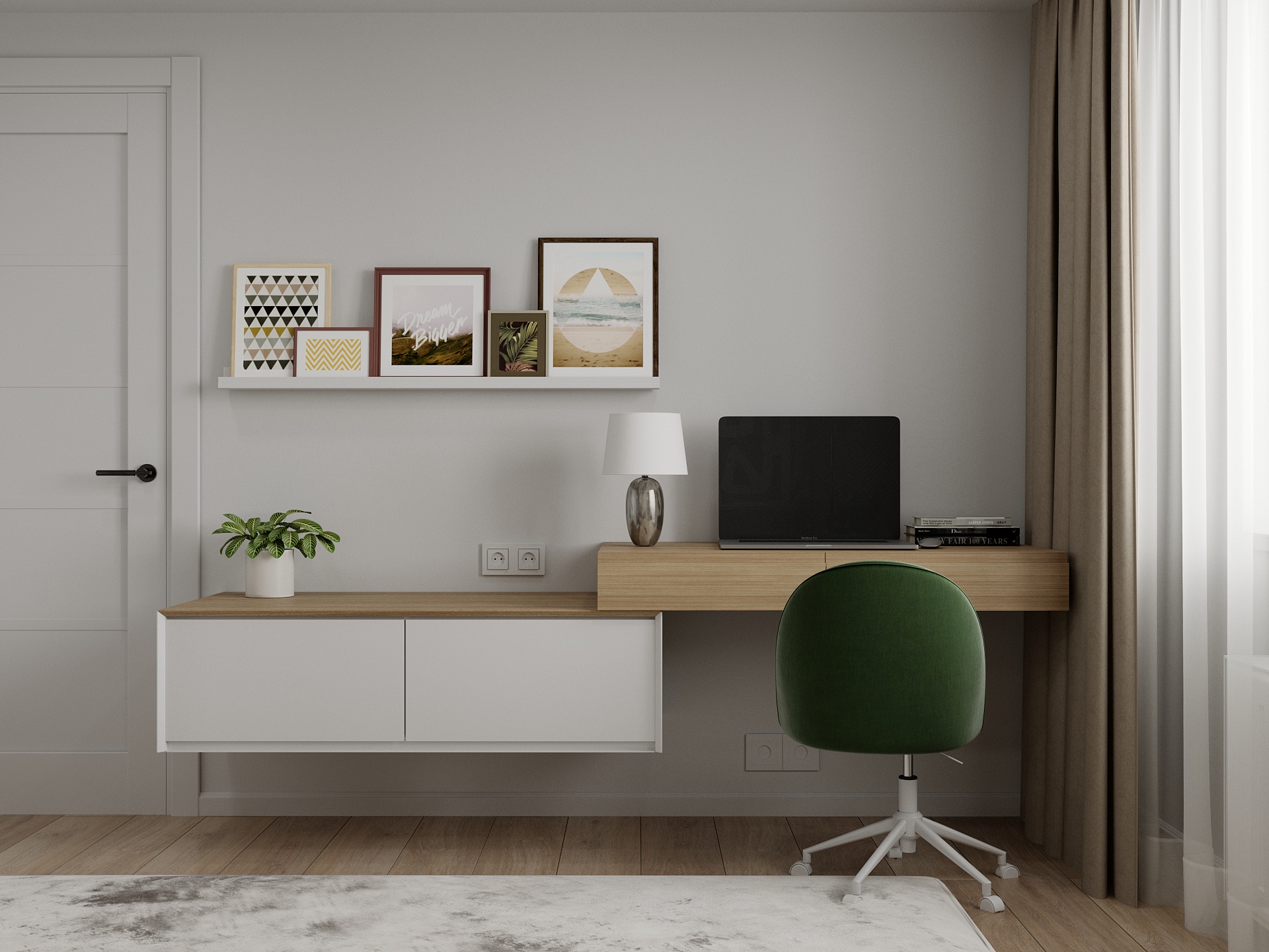 Кімната для гостей, кабінет дизайн-1