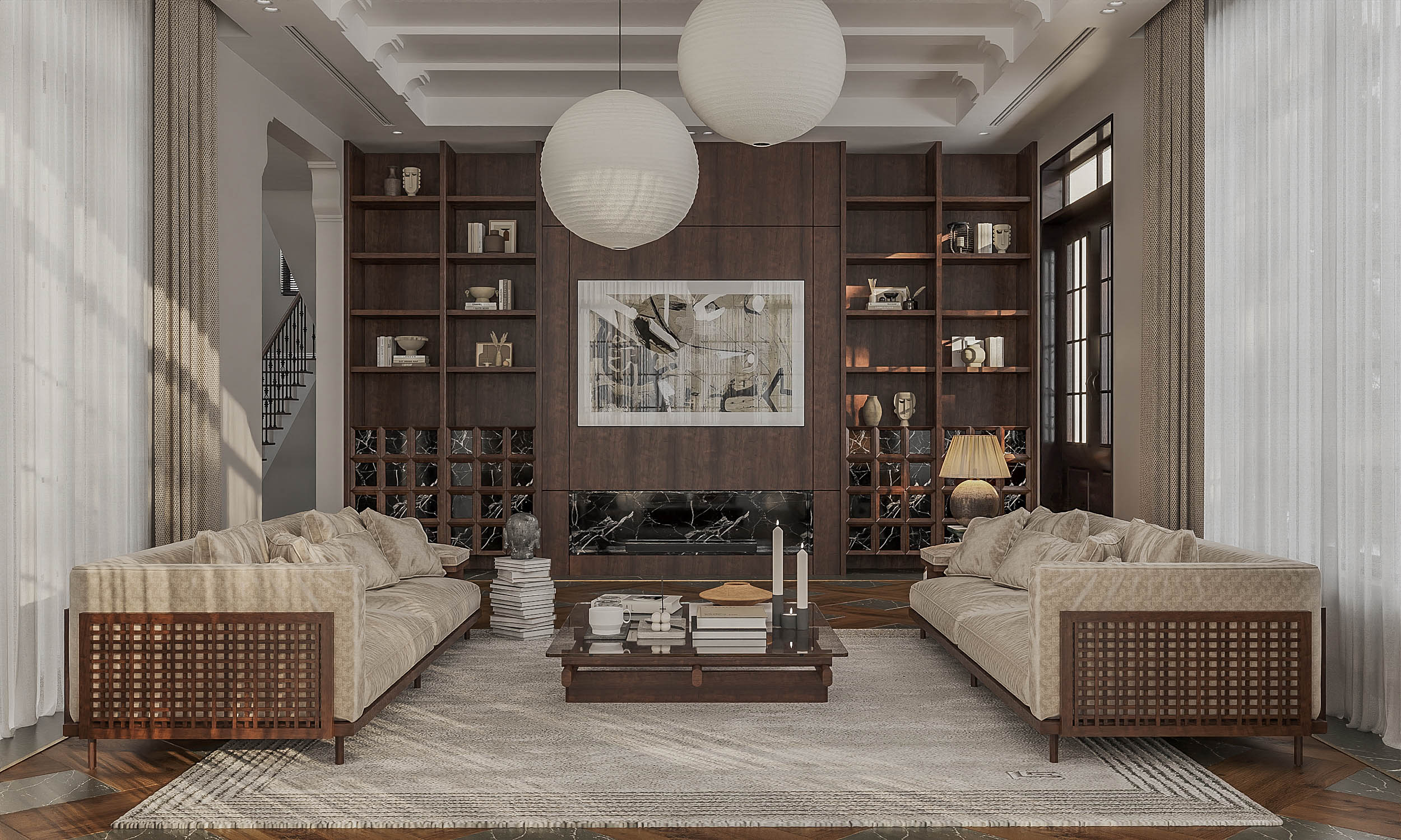 MID-CENTURY MIXED TRADITIONAL-3