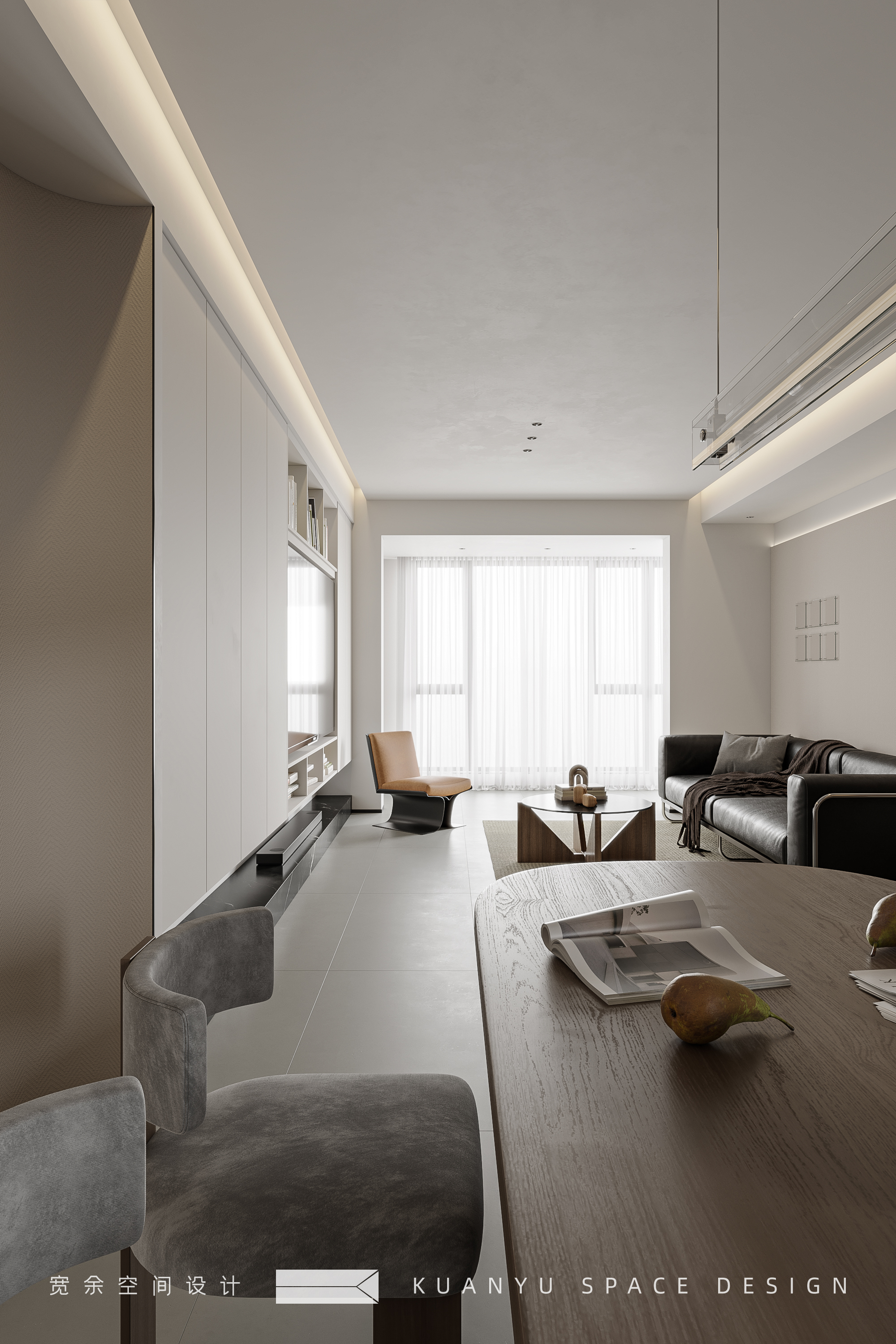美林湖龙门里室内设计丨中国常州丨宽余空间-11