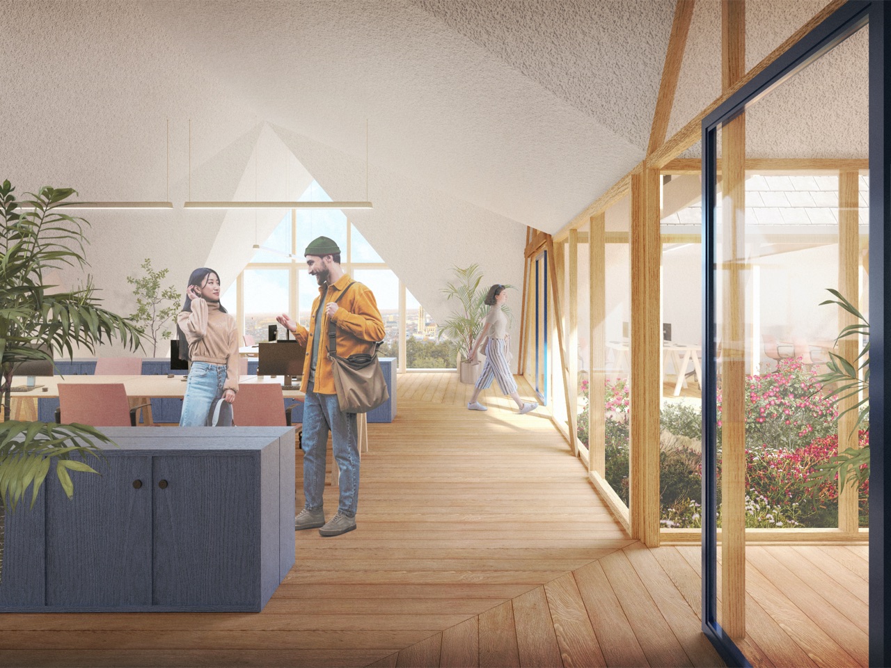 前教堂改造为带社区功能的办公楼丨比利时丨OFFICEU architects for urbanity-7