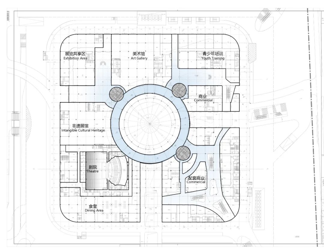 杭州萧山“星系”文化公园丨中国杭州丨中联·方晔·左右建筑-39