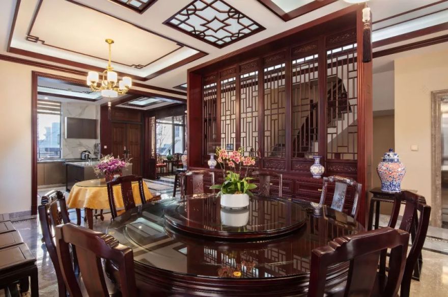 时光里的优雅邂逅·品味中式家居之美丨紫苹果装饰集团-36