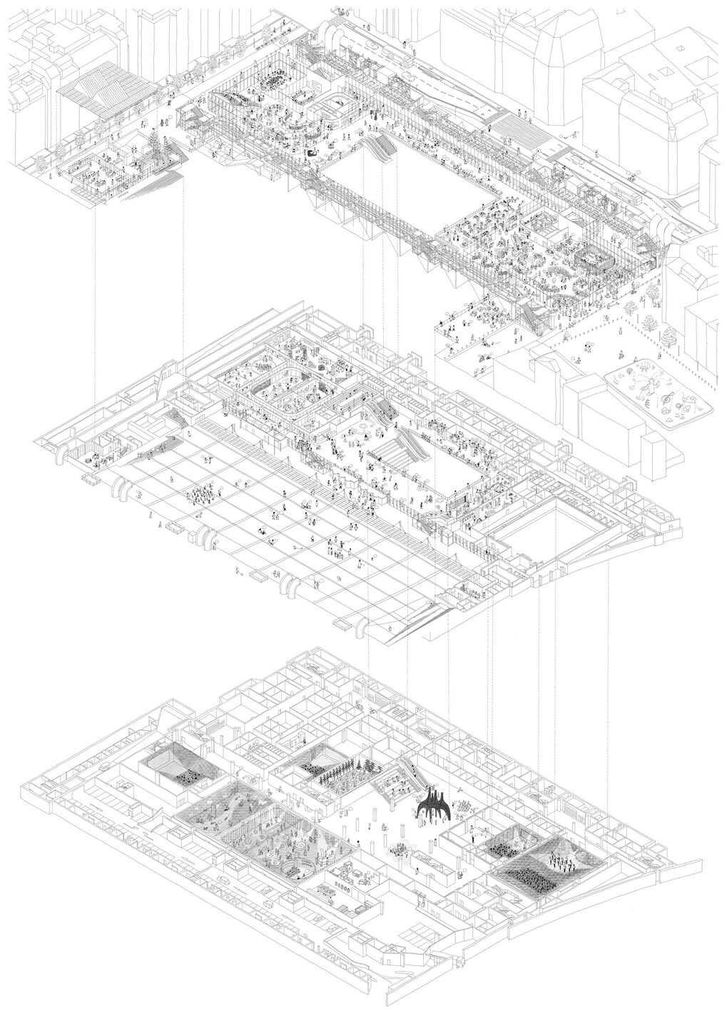 蓬皮杜中心 2030丨法国丨Moreau Kusunoki,Frida Escobedo-16