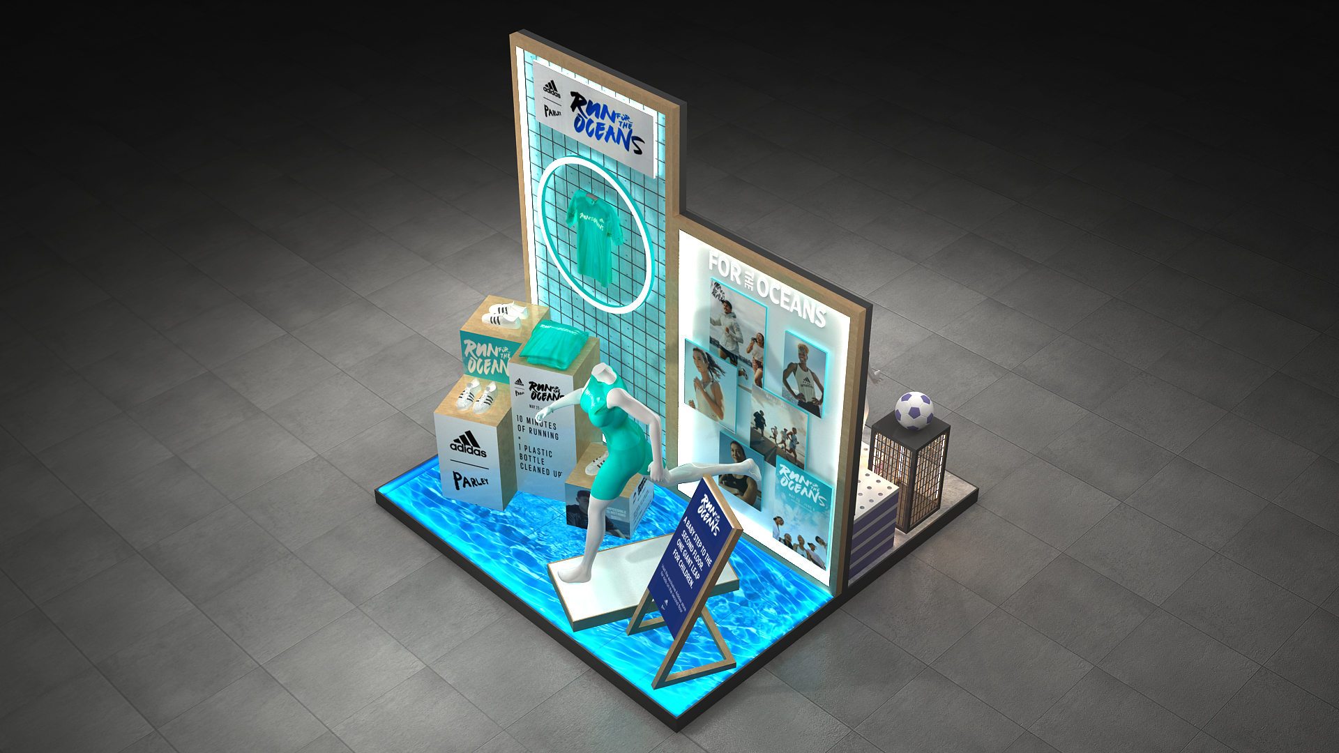 ADIDAS KIDS STORE BOOTH-9