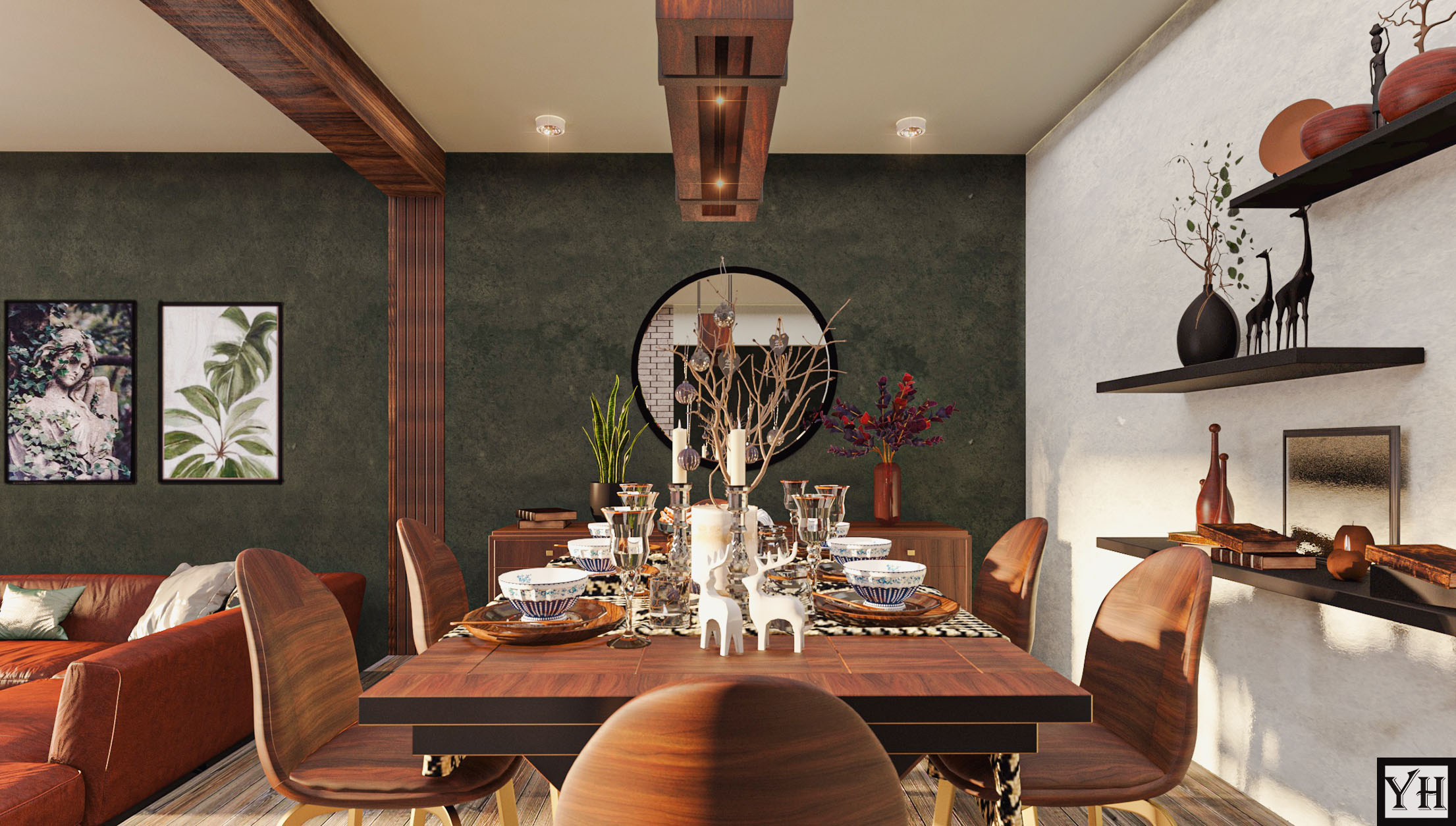 RECEPTION INTERIOR DESIGN INSPIRED BY NATURE-4