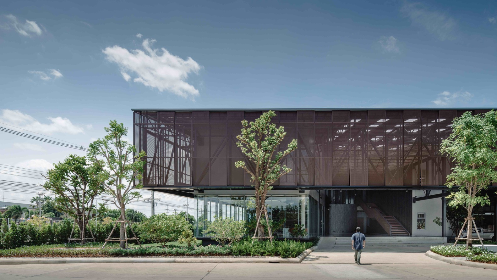 泰国 AOMO 仓库办公楼，创新双层皮肤设计-32