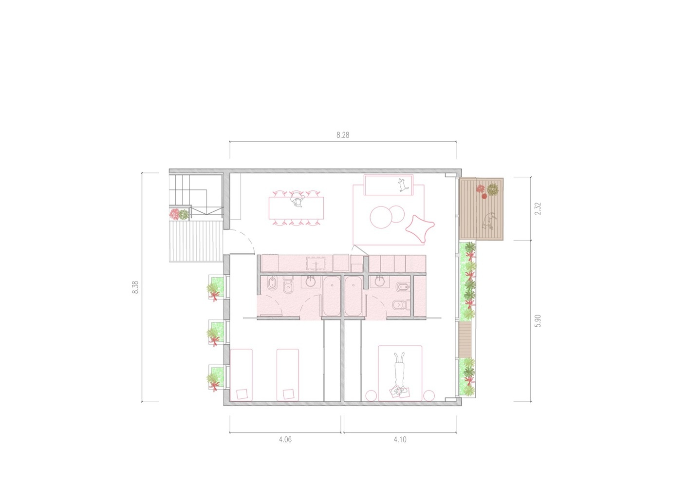 阿根廷布宜诺斯艾利斯住宅 Vilela II丨Estudio Planta-63