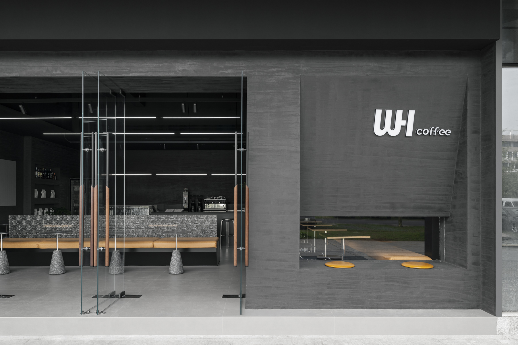 质感咖啡空间设计丨拾素设计-12