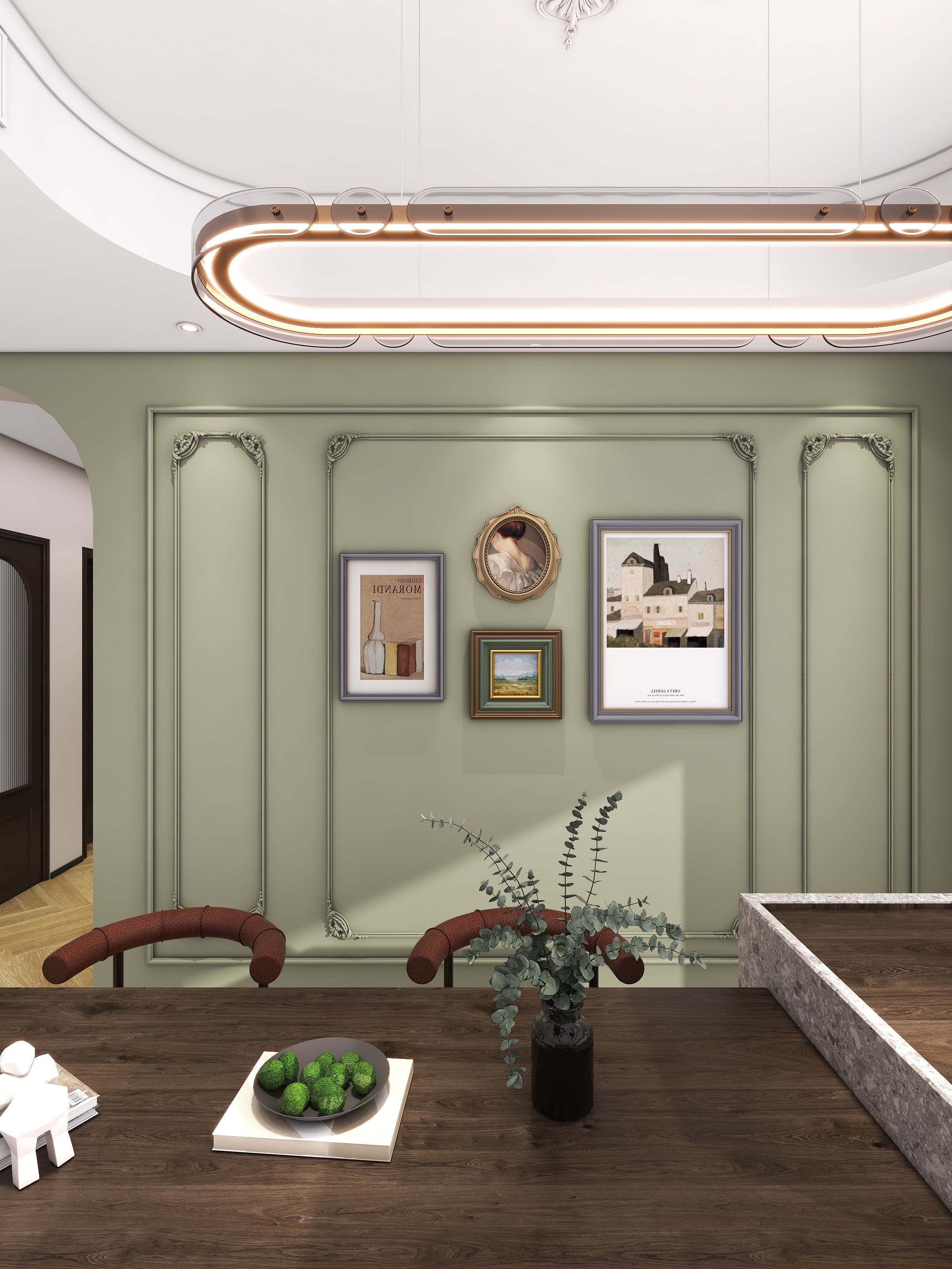 四川成都华府悦璟（115平方简约法式三居室）-13