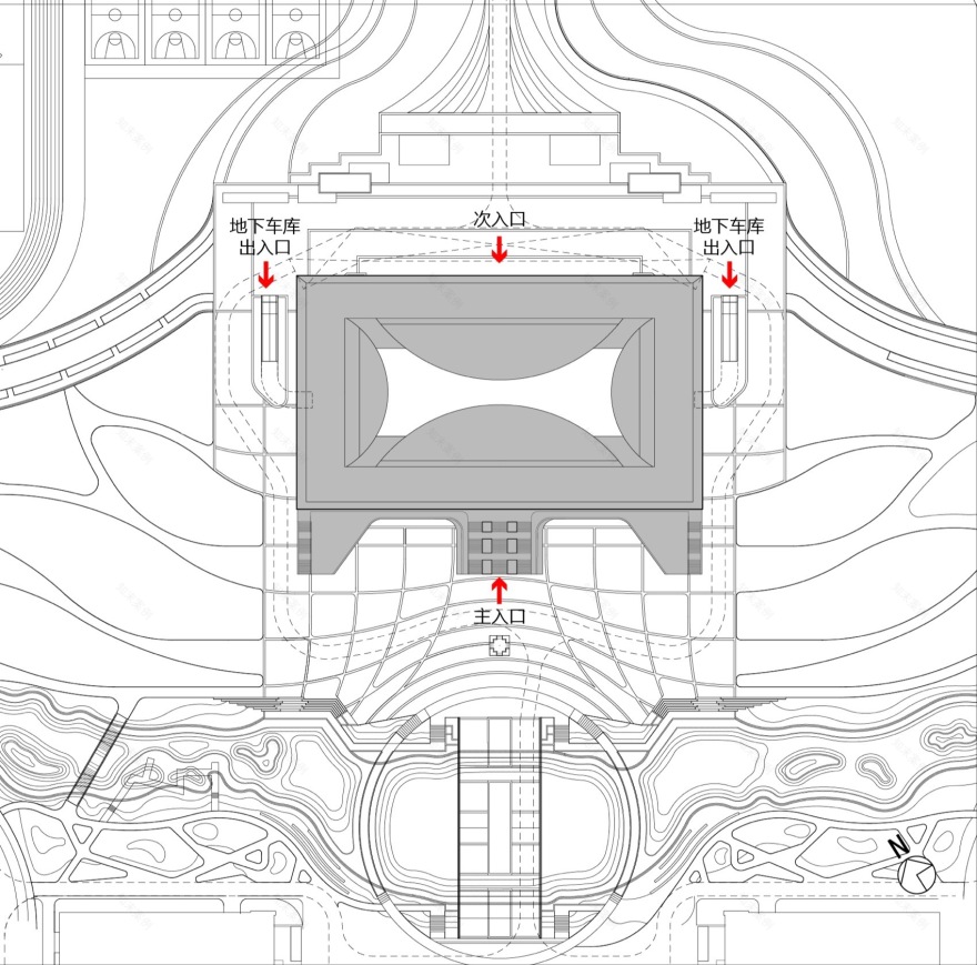 河南信息科技学院图书馆丨中国鹤壁丨同济大学建筑设计研究院(集团)有限公司 四时方院-121