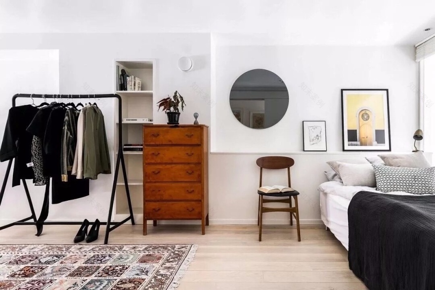 斯德哥尔摩 130㎡复古风住宅设计-26