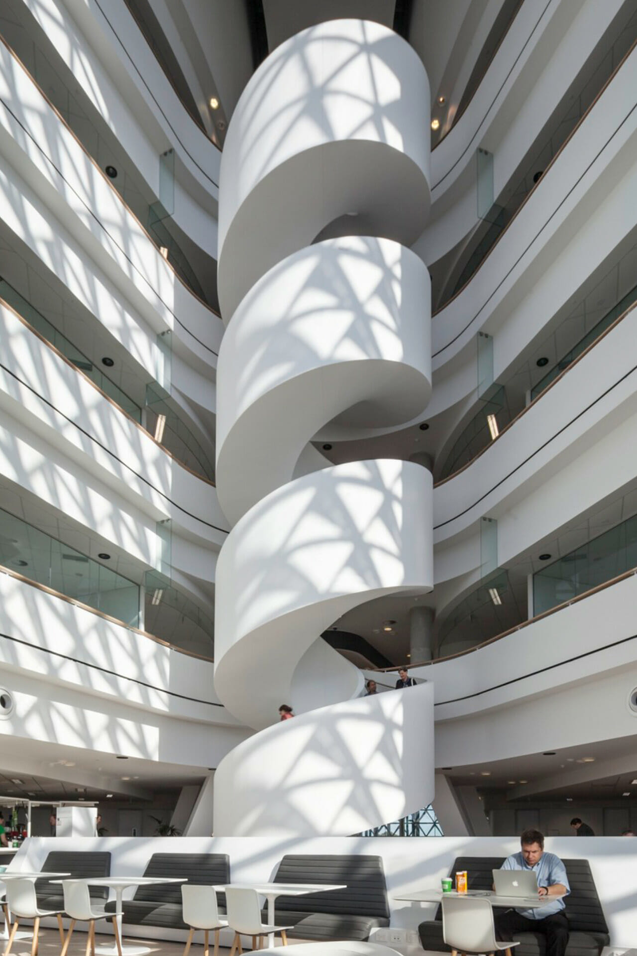 On another level: The unexpected power of stairs in the workplace. | Woods Bagot-12