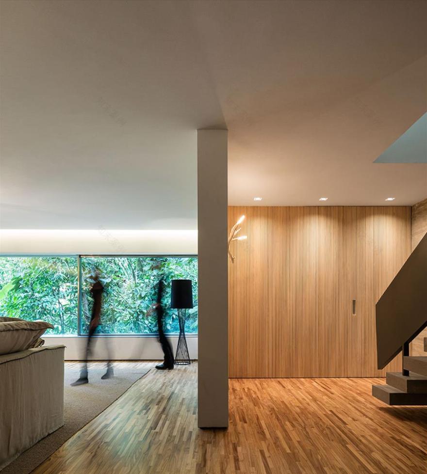 巴西 Casa da Mata 住宅 | 绿色生态与现代设计的完美融合-14