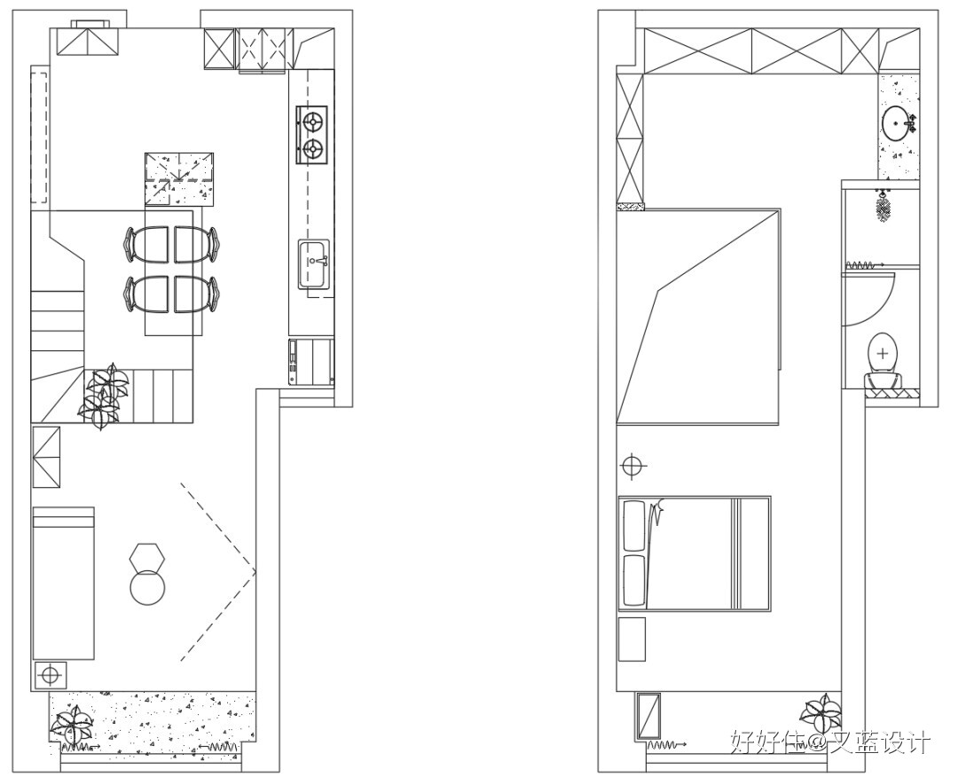 精致小 loft公寓设计-4