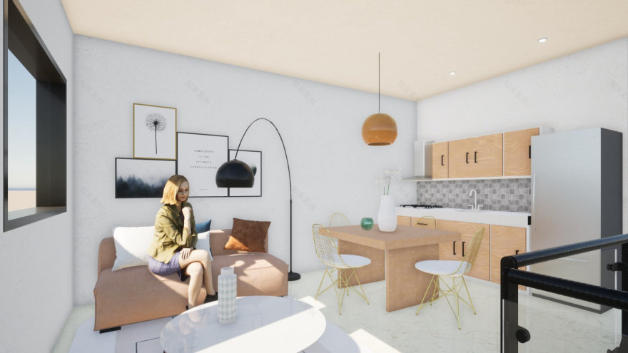 Casa 3 plantas(三层住宅)-15