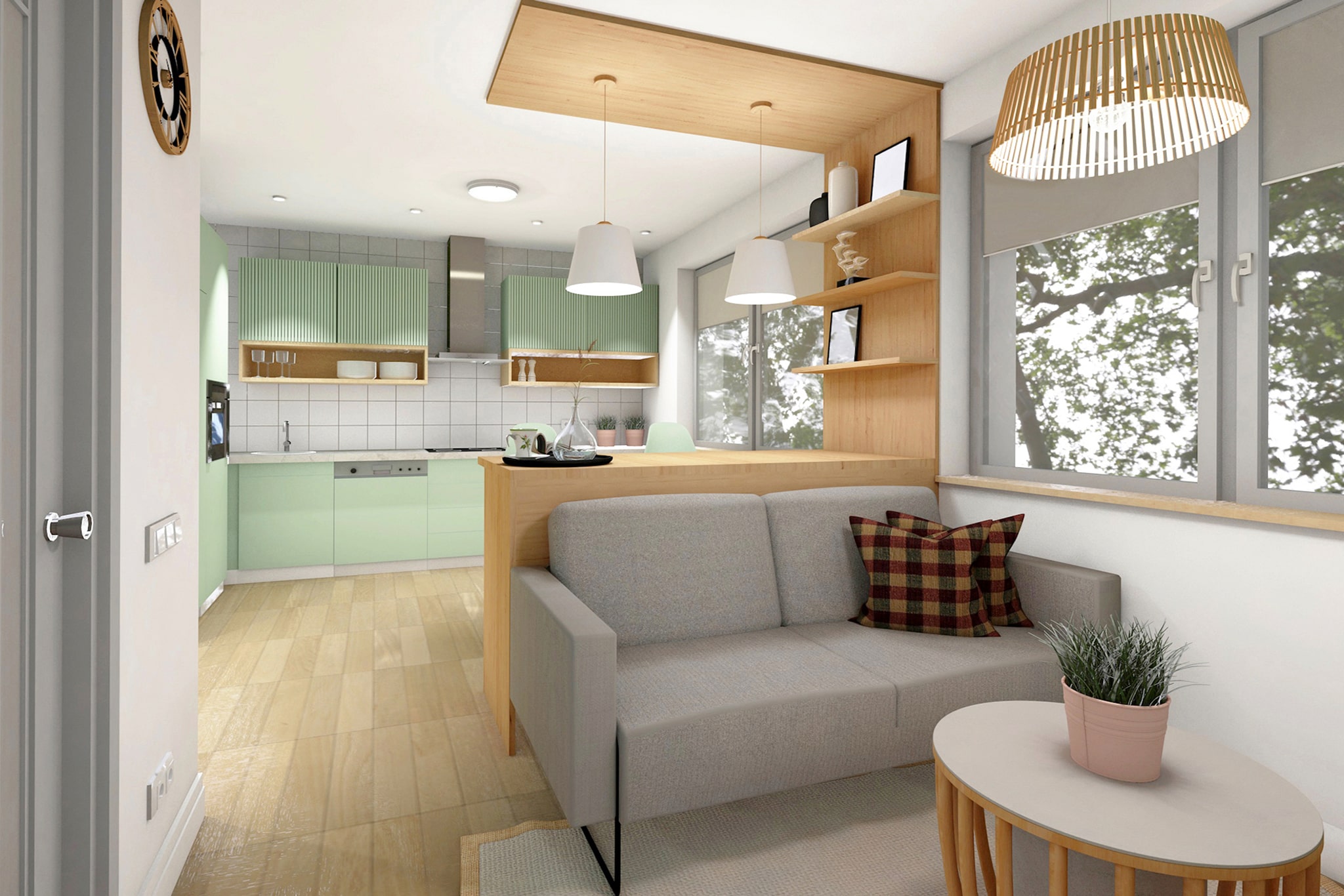 Interior with a summer mood-3