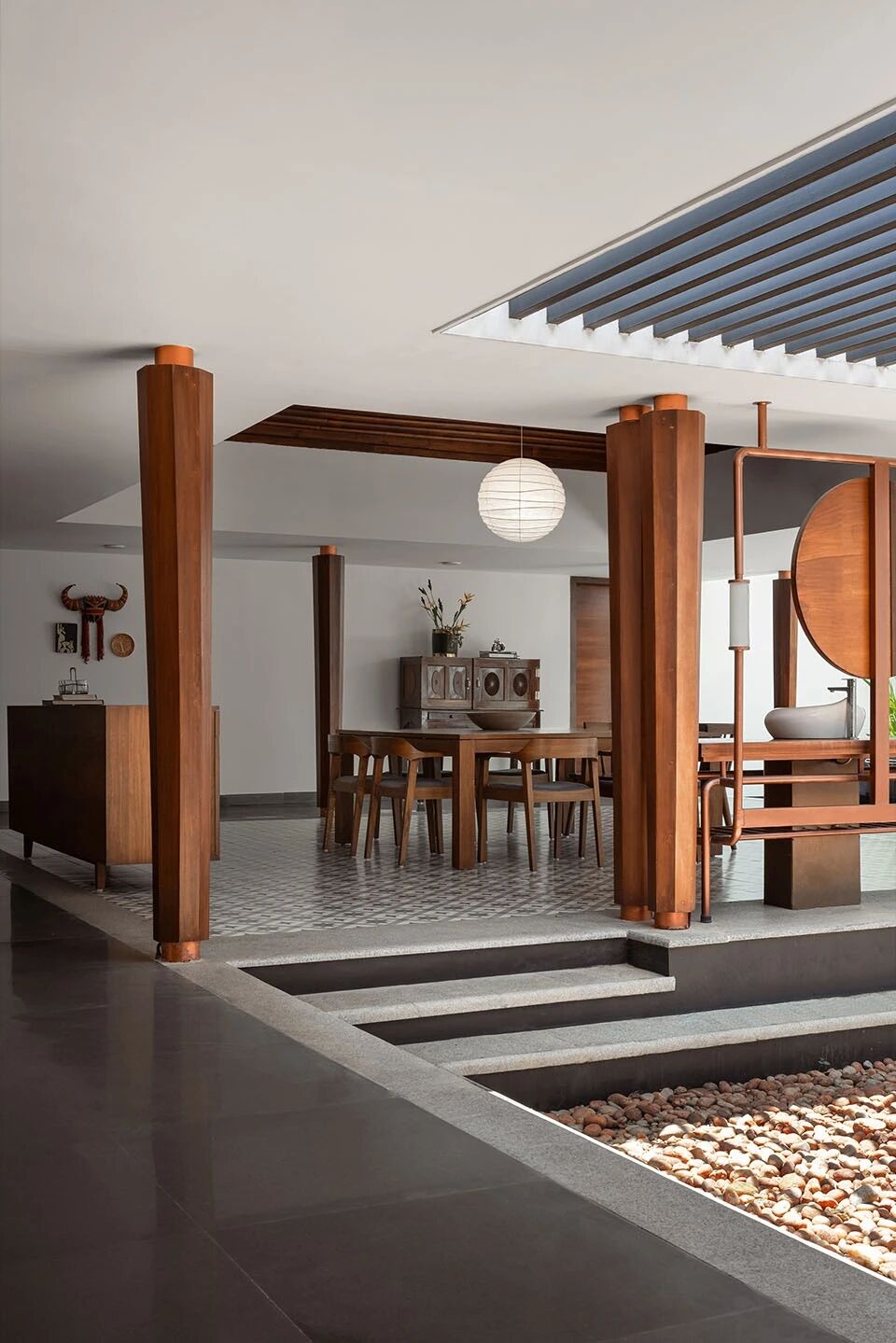 印度House of Quad现代住宅丨Thomas Parambil Architects-26