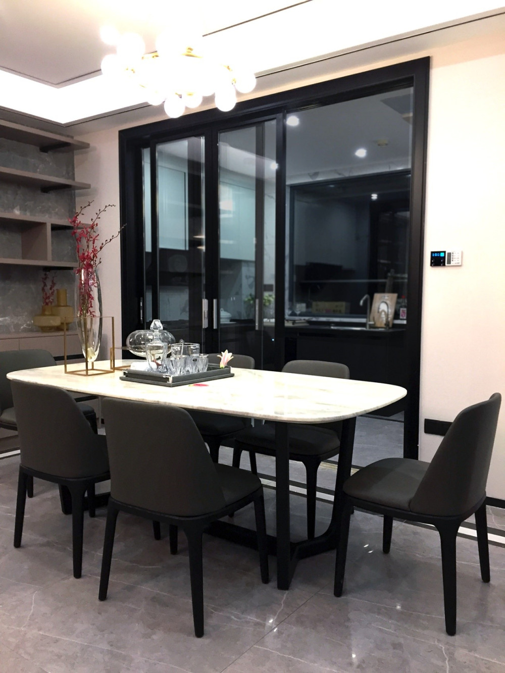 深圳福田宏欣豪园 Midtown 现代轻奢风格设计-27