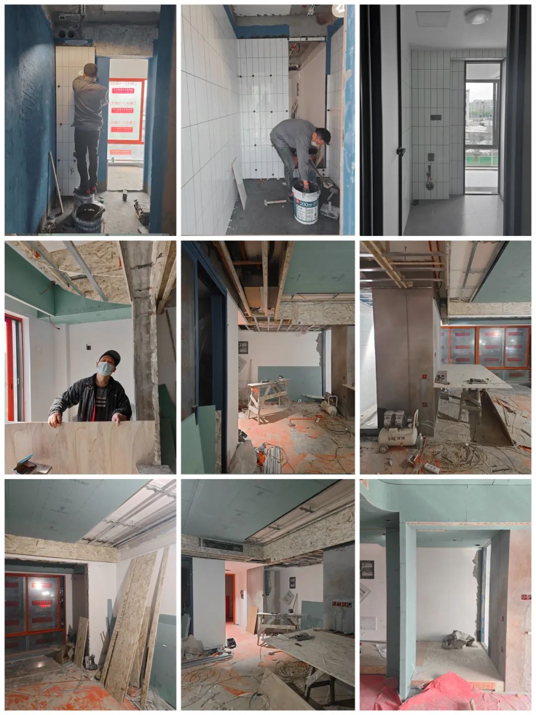 红瓦设计·实景案例丨131㎡精装改现代简约，双移门后居然暗藏玄机，这样设计多出两间房！-70