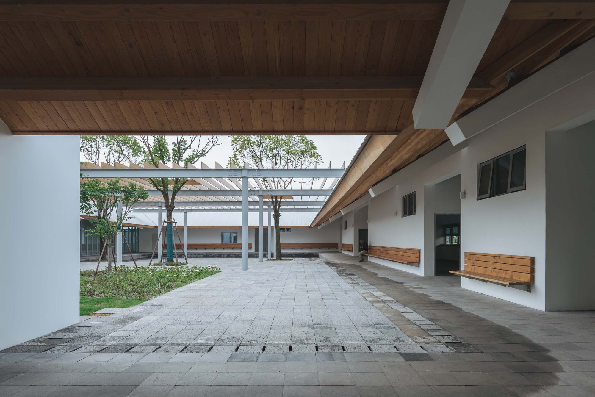 西北游客中心丨中国上海丨Atelier Z+-22