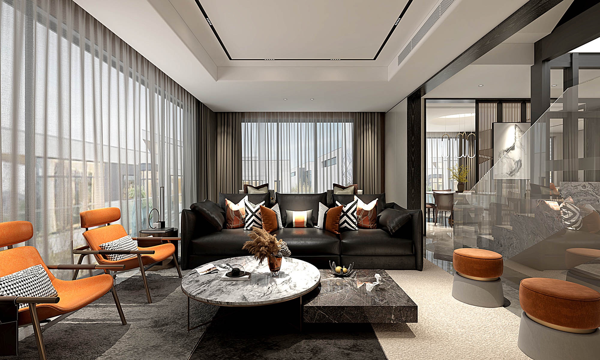 狮山原著室内设计丨境空间设计事务所-0