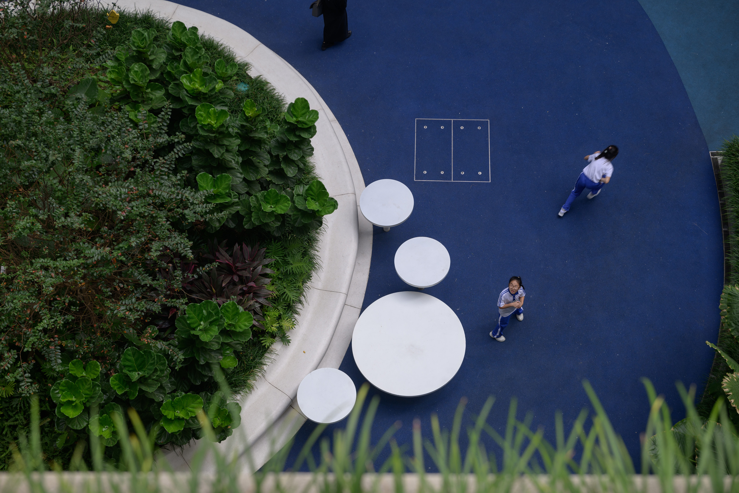 红岭教育集团 华富实验学校丨中国深圳丨大小景观,深圳市建筑设计研究总院有限公司,广州天泓-152