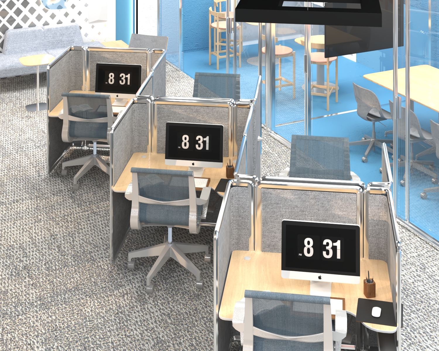 总部 – 联合办公空间设计-23