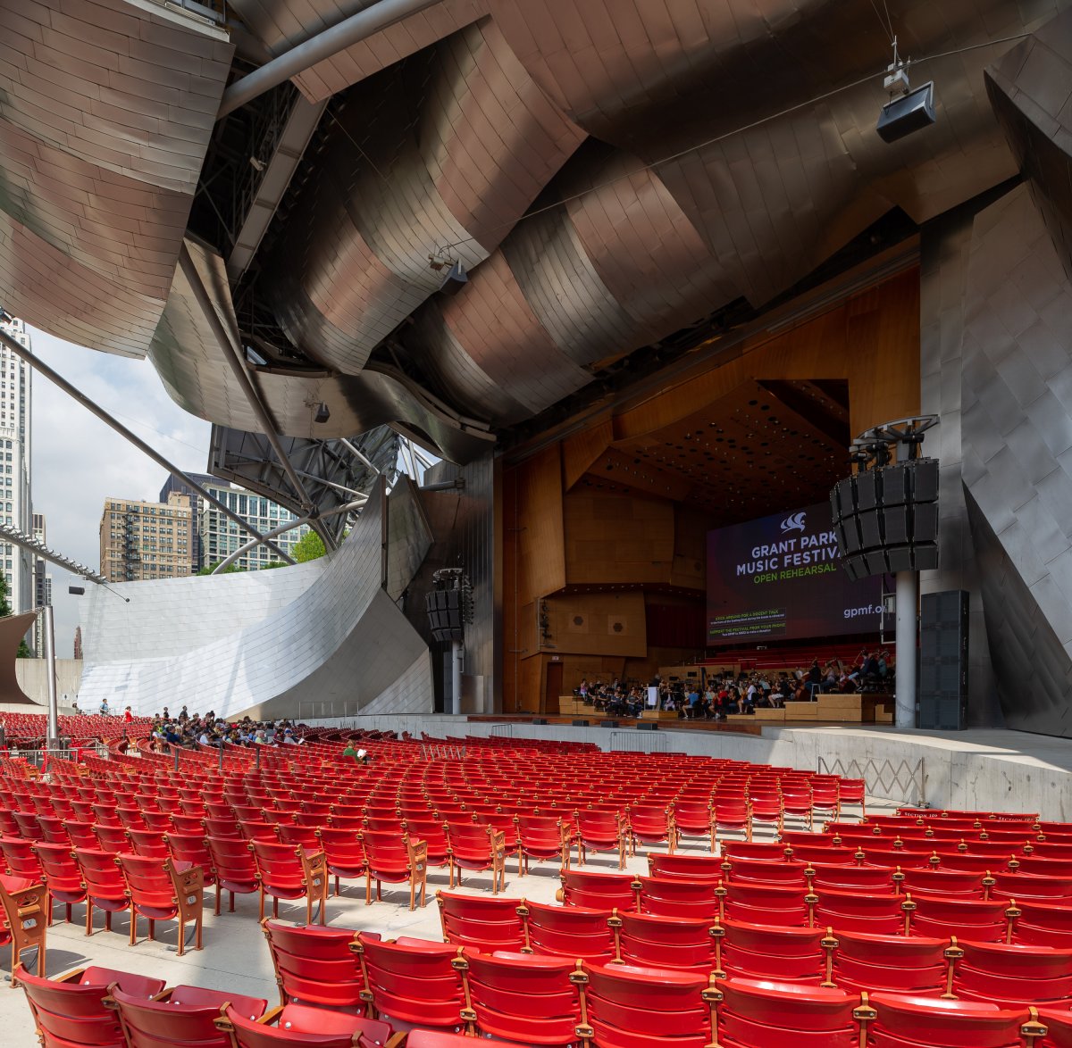 芝加哥千禧公园 Jay Pritzker Pavilion 音乐厅-6