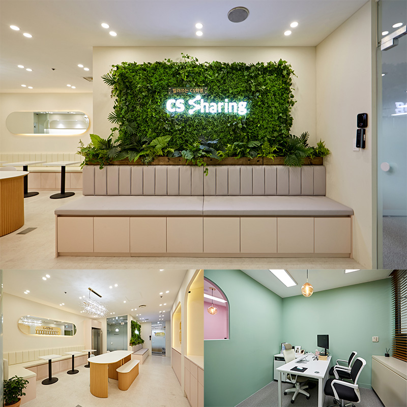 CS 共享办公空间 | 极简设计的 115 平米办公室内饰-1