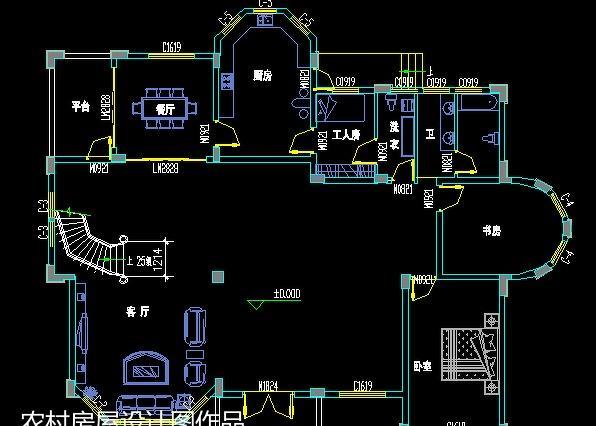 欧式豪华复式别墅设计,尽显典雅与精致-6