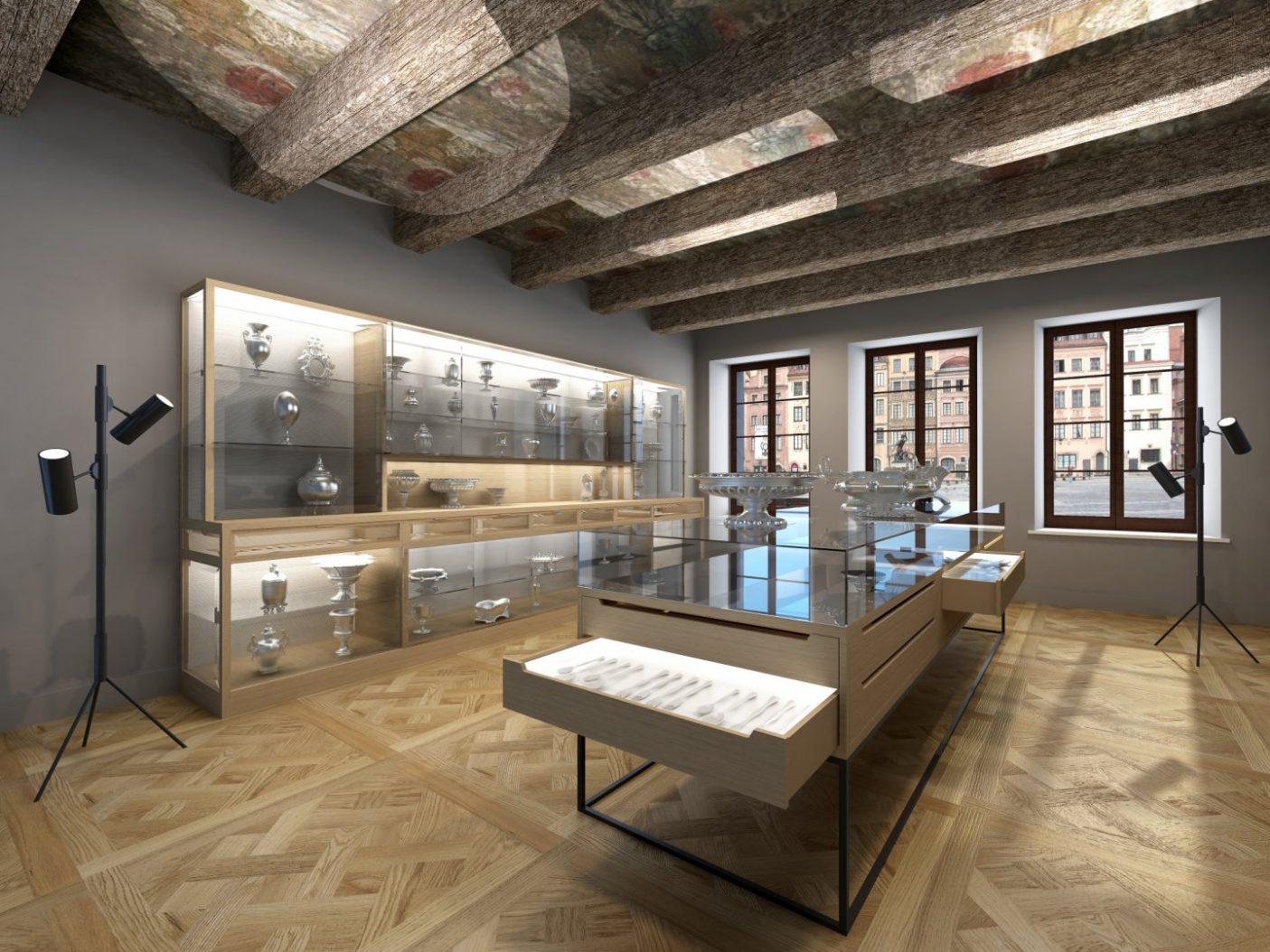 “Miasto Muzeum Mieszczanie”空间布置概念项目丨MOOD WORKS-12