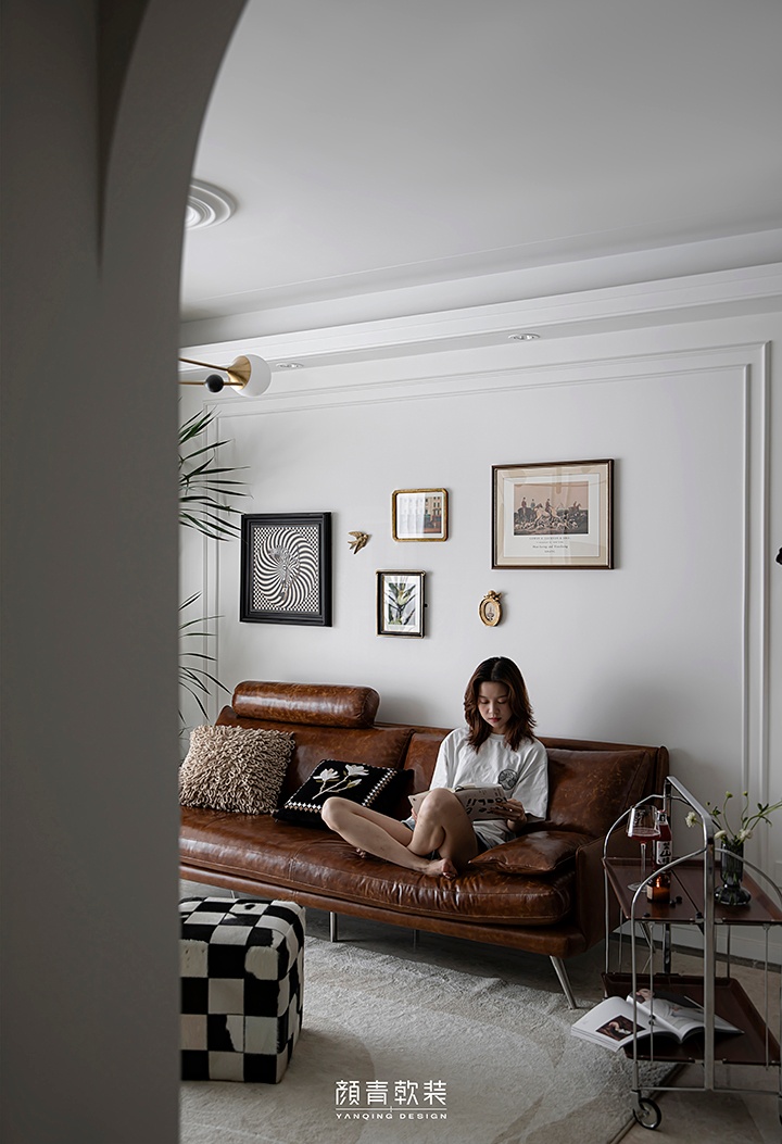 杭州华夏四季复古电影质感生活空间丨中国杭州丨颜青软装-7