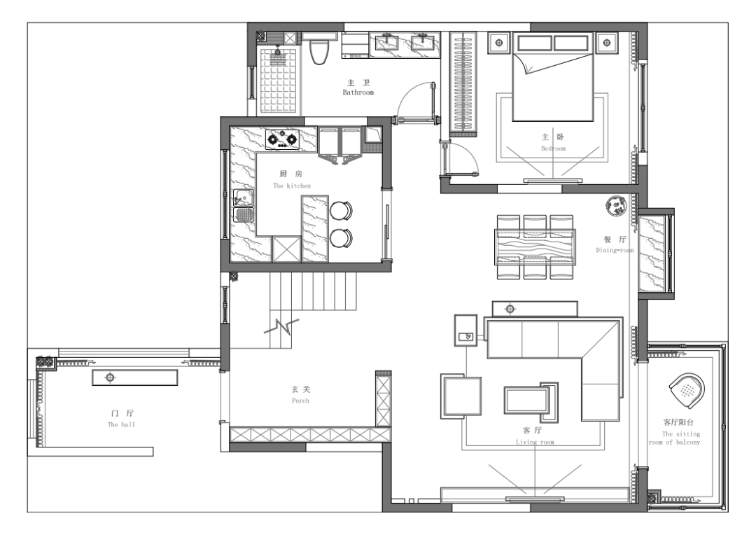 昆明路九号复式住宅，现代风格温馨宜居-24